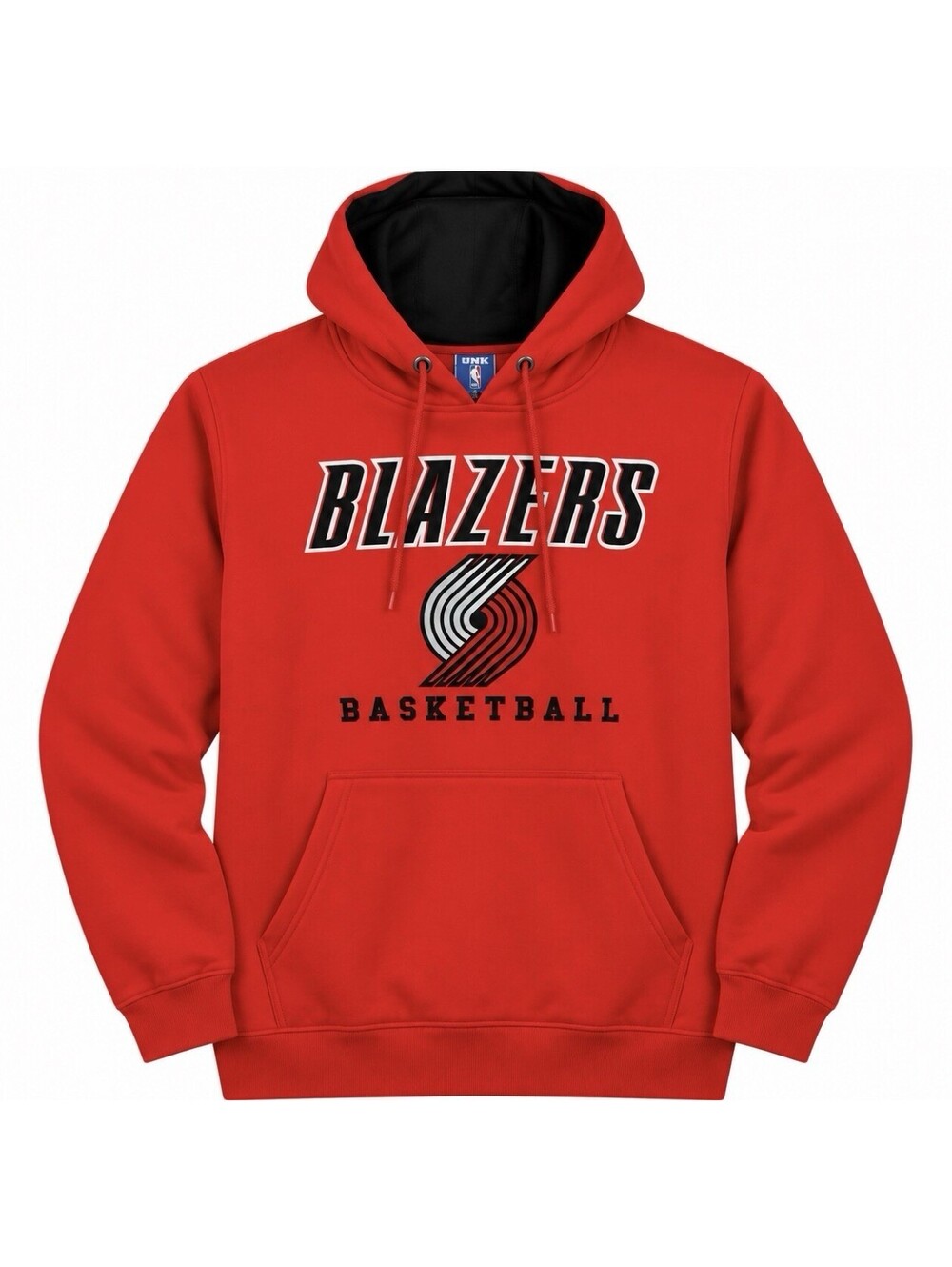 Portland Trail Blazers Pull Over Hoodie Menβs XL Red UNK Performance Sweatshirt